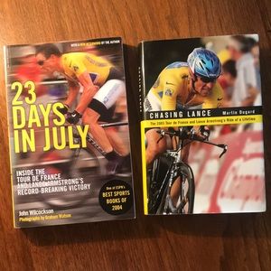 FREE with purchase * 2 Books about Lance Armstrong